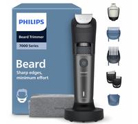 Philips Series 7000 Beard Trimmer - SteelPrecision Blades, 40 Length Settings, PowerAdapt Sensor - BT7665/15, Top Gift Picks