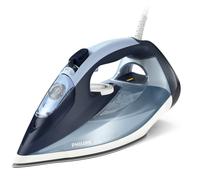 Philips Azur 7000 Series Steam Iron - 2800 W, 50 g/min Continuous Steam, 250 g Steam Boost, Vertical Steam, SteamGlide Plus Soleplate, Louros/Cotton Blue (DST7020/20)
