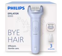 Philips Series 8000 Cordless Wet and Dry Epilator, BRE708/00