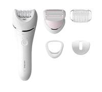 Philips Epilator Series 8000 BRE710/01 Wet and dry epilator with 5 accessories