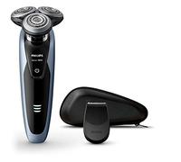 Philips Series 9000 Wet & Dry Men's Electric Shaver with Precision Trimmer (UK 2-Pin Bathroom Plug) - S9211/12