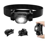 Philips SFL1851 LED Headlamp Rechargeable,Head Light Flashlight for Adults-Camping Accessories Gear,5 Modes for Hiking, Running, Repairing, Fishing, Cycling,USB Cable Included