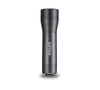 Philips SFL4000T/10 Flash LLT Aluminum LED Flashlight IPX4 + 3 Batt, Black