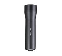 Philips SFL4001T/10 - LED Flashlight, 170 Lumens, Up to 12 Hours of Playtime, IPX4 Waterproof, Black (4 AAA Batteries Included)