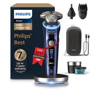 Philips Shaver i9000 Prestige Ultra, Wet & Dry Electric Shaver, Adriatic, Skin IQ Pro Technology, Triple Lift & Cut System, 360 Rotating NanoTech Precision Blades, 5 Shaving Modes, Model XP9401/38
