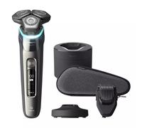 Philips Face Shavers Series 9000 V-Track Pro; SC Trimmer; Pouch and SmartClean S9986/55