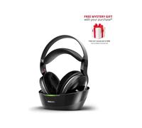 Philips SHD8850 Wireless Hi-Res Digital Audio over-ear RF Hi-Fi TV headphones - Free Gift RRP 15!