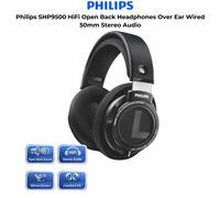Philips Audio Philips SHP9500 HiFi Precision Stereo Over-Ear Headphones (Black)