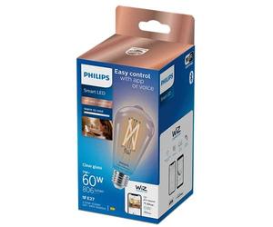 Philips Smart LED Filament Bulb - ST64 7 W Clear E27