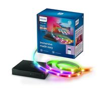 Philips Smart Lighting HDMI Sync Box with TV Backlight, RGBIC LED Strip for 40-50 Inch TVs, Synchronized with Movies, Music, HDMI 2.0, 4K @ 60Hz, Connected by WiZ, External Video Source Required