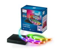 Philips Smart Lighting HDMI Sync Box with TV Backlight, RGBIC LED Strip for 55-65" TV, Sync with Movies, Music, HDMI 2.0, 4K at 60Hz, Connected by WiZ, Requires External Video Source
