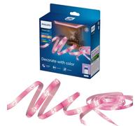 Philips Smart Lighting RGB LED Strip, 15 m, Type C, 16 Million Colours, Preset Light Modes, Cuttable, Easy Setup, Compatible with WLAN, Connected by WiZ, Google Home, Alexa, Apple Home