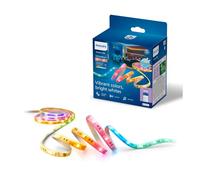 Philips Smart Lighting RGBICWW LED Strip, 3 m, Type C, Multicoloured Gradients, Adjustable White Light, Ambient Light, Connected by WiZ, Alexa, Google Home, Apple Home, Pack of 1