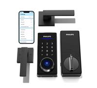 Philips Smart Lock with Handles Keyless Entry Door Lock Set Smart Door Lock with 2 Level Handles Digital Keypad Deadbolt for Front Door App Unlock