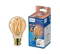 Philips Smart WiZ Connected LED Light Bulb, B22, 903 Lumens, Dimmable, Cool & Warm White, Alexa and Google Compatible, App and Voice Control - Ultra Efficient A Rated