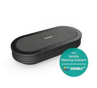 Philips SmartMeeting PSE0501 Wireless Conference Microphone, with Sembly AI meeting assistant, creation of summaries, minutes and to-do-lists