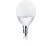 Philips Softone Compact Fluorescent Luster E14 Small Edison Screw Light Bulb, 7 W (30 W Equivalent, 10000 Hours) - Warm White
