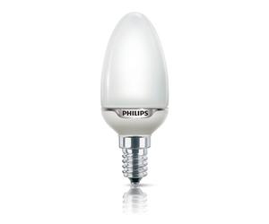 Philips Softone Flamme Lisse 929689673103 Energy-Saving Light Bulb 5 W / E14 WW / 1BL/6/230 V/Soft Flame Design