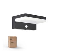 Philips Solar Motion Sensor Outdoor Wall Light, 3 Lighting Modes, 5000K IP54 Waterproof, Solar LED Light for Garage, Yard, Porch