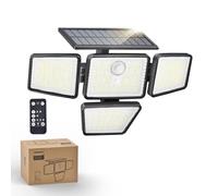 Philips Solar Security Light Outdoor, 196 LED Wall-mounted Flood Light