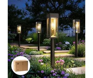 Philips Solar Security Light Outdoor Light 302 LEDs 1200lm, Solar-Powered Waterproof Wall-Mounted Flood Light w/PIR Motion Sensor, 3 Heads, IP65 Waterproof, 3 Modes (1)