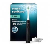 Philips Sonicare 2100 Electric Toothbrush - Black, 14-Day Long Battery Life, Rechargeable, HX4021/02