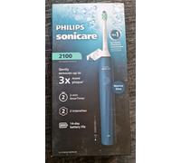 New Philips Sonicare 2100 Electric Toothbrush HX4021MB BLUE ❤️