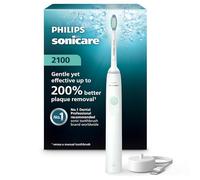 PHILIPS Sonicare 2100 Power Toothbrush, Rechargeable Electric Toothbrush, White Mint, HX3661/04