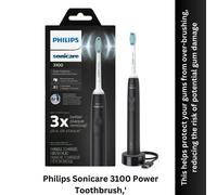 Philips Sonicare 3100 Series Sonic Electric Toothbrush - Black UK Stock New