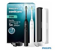 Philips Sonicare 3100 Duo Electric Toothbrush Black/White With Travel Cases
