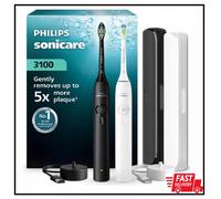 Philips Sonicare 3100 Duo Electric Toothbrush Black/White With Travel Cases