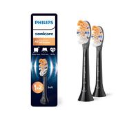 Philips Sonicare A3 Premium All-in-One, Genuine Replacement Toothbrush Heads, Black, 2 Pack, HX9092/88, One Colour, Women One Colour