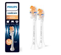 Philips Sonicare A3 Premium All-in-One, Genuine Replacement Toothbrush Heads, White, 2 Pack, HX9092/87