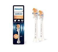 Philips Sonicare A3 Premium All-in-One, Genuine Replacement Toothbrush Heads, White, 2 Pack, HX9092/87, One Colour, Women One Colour