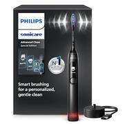 Philips Sonicare AdvancedClean Limited Edition Electric Toothbrush - Smart Screen, Pressure Sensor, Brush Head Replacement, 5 Brushing Modes and SmarTimer, Black, Model HX3792/11