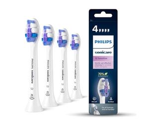 Philips Sonicare Brush Heads, S2 Sensitive Brush Head with Ultra-Soft bristles for Sensitive Teeth and Gums - outdated Product