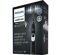 Philips Sonicare DailyClean 3100 Electric Toothbrush, Black (UK 2-Pin Bathroom Plug) HX6221/67