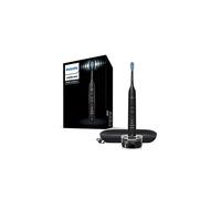 Philips Sonicare DiamondClean 9000 Black Electric Toothbrush, 2020 Edition, 4 Modes, 3 Intensities, Gum Pressure Sensor, App, Connected Handle, USB Tr