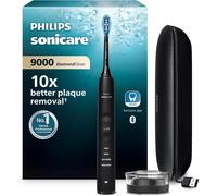 Philips Sonicare DiamondClean 9000 Electric Toothbrush - Black, App Connected, Pressure Sensor (Packaging May Vary)