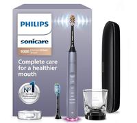 Philips Sonicare DiamondClean 9300 Electric Toothbrush, 2 Brush Heads, Grey