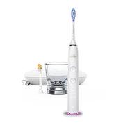 Philips Sonicare DiamondClean Smart 9400 Electric Toothbrush, Sonic Toothbrush with App, Pressure Sensor, Brush Head Detection, 4 Cleaning Modes and 3 Intensity Levels, White, Model HX9917/88