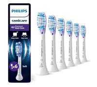 Philips Sonicare G3 Premium Gum Care, Genuine Replacement Toothbrush Heads, White, 6 Pack, HX9056/87
