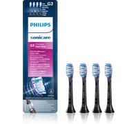 Philips Sonicare G3 Premium Plaque Defence Toothbrush Heads - Black (Pack of 4)