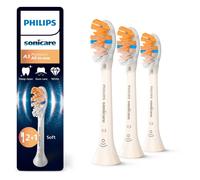 Philips Sonicare Genuine A3 Premium All-in-One Brush Head White 2+1 Pack Soft