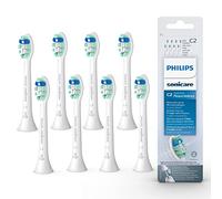 Philips Sonicare Optimal Plaque Defense White BrushSync Heads (Compatible with All Philips Sonicare handles), 8 Pack