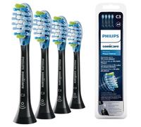 Philips C3 Premium Plaque Defence HX9044/33 4x Black sonic toothbrush heads