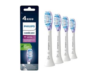 Philips Sonicare Original G3 Premium Gum Care Standard Sonic Toothbrush Heads - 4 Pack in White (Model HX9054/17)