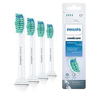 Philips Sonicare Original ProResults Standard Sonic Toothbrush Heads - 4 Pack in White (Model HX6014/07)