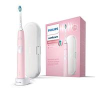 Philips Sonicare Protectiveclean 4300 Electric Toothbrush, Sonic With Two Intensity Levels, Pressure Sensor And Timer, Pink