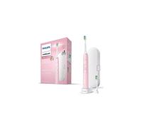 Philips Sonicare ProtectiveClean 5100 Electric Toothbrush Pink with Travel Case, 3 Cleaning Modes & 2 Whitening Heads (UK 2-Pin Plug) HX6856/29